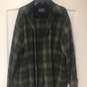 Pendleton Mens Flannel Wool Trail Shirt